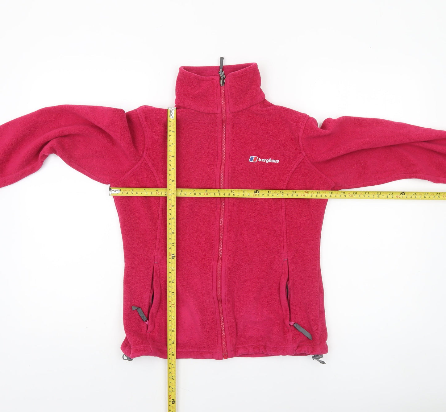 Berghaus Women Pink Fleece Full Zip Outdoor Jacket UK 10