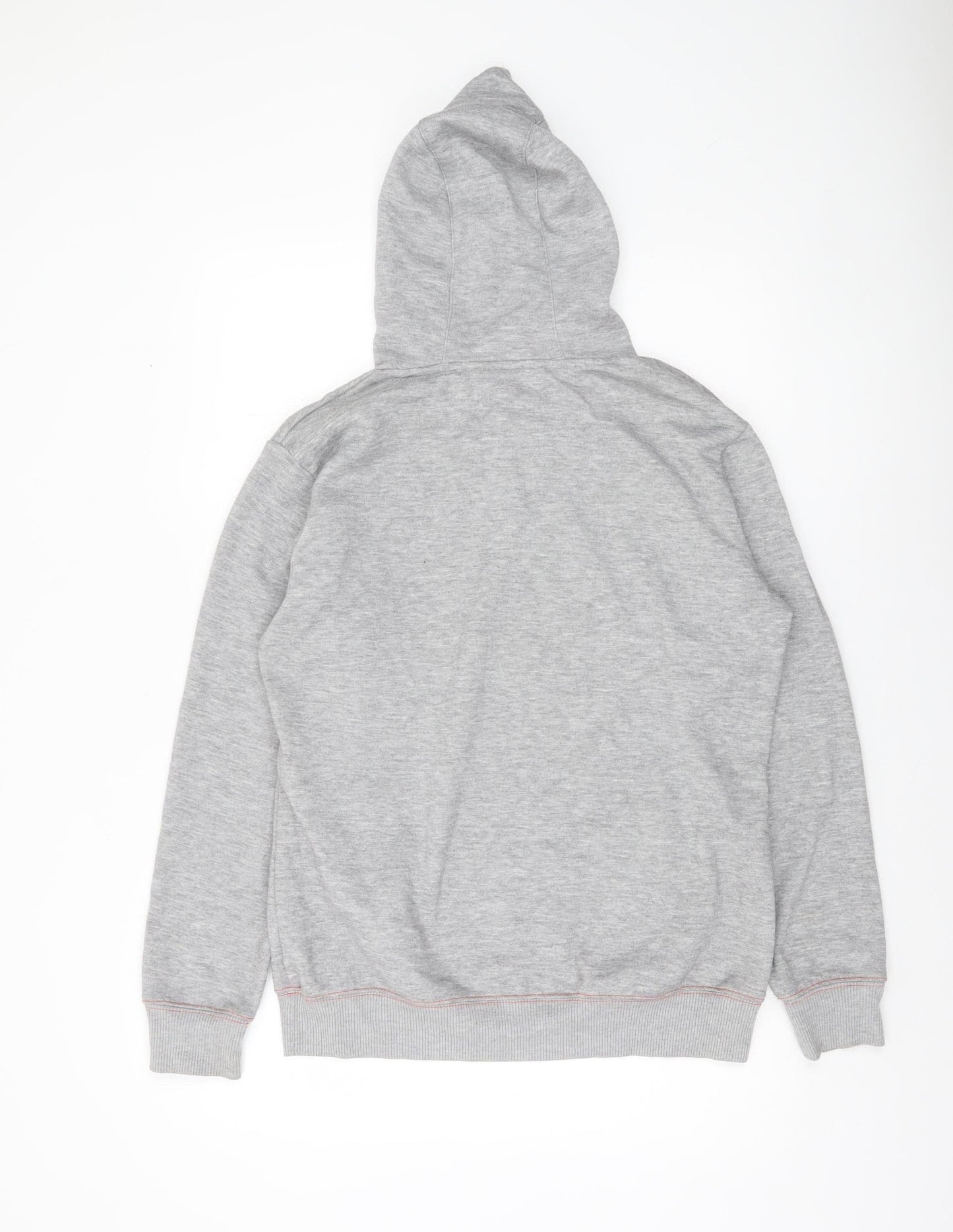 Lonsdale Women’s Grey Hooded Pullover Hoodie Size 14