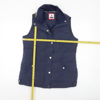 Dash Women's Blue Padded Waistcoat Size 14 Sleeveless Jacket