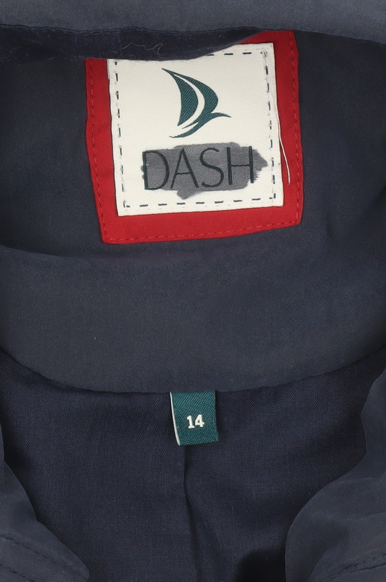 Dash Women's Blue Padded Waistcoat Size 14 Sleeveless Jacket