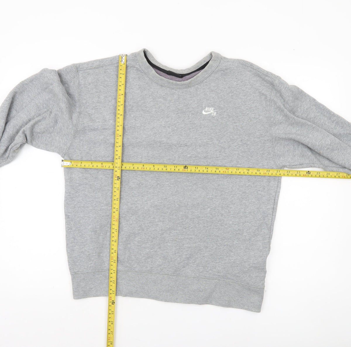 Mens UK Size S Nike Grey Pullover Sweatshirt