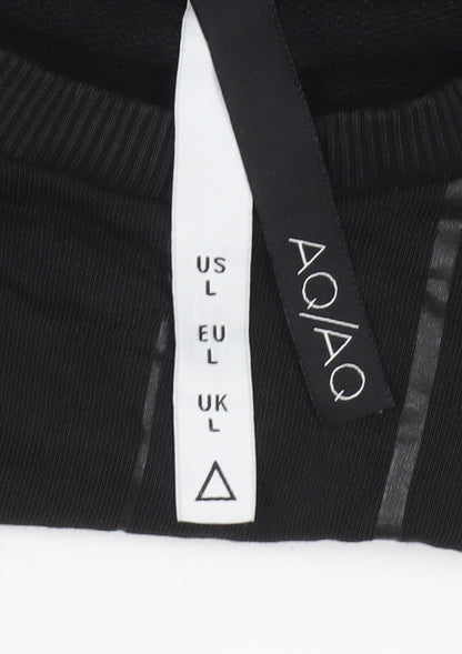 Mens UK Size L AQ/AQ Black Pullover Sweatshirt