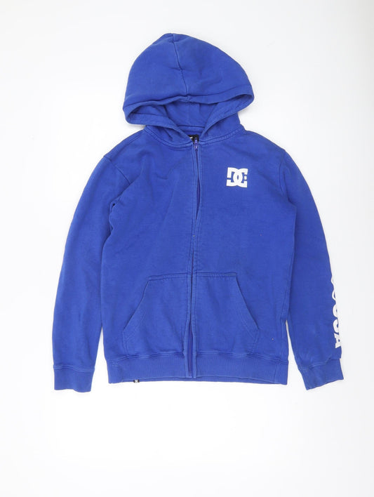 Boys UK Size 12 Years DC Blue Full Zip Hoodie
