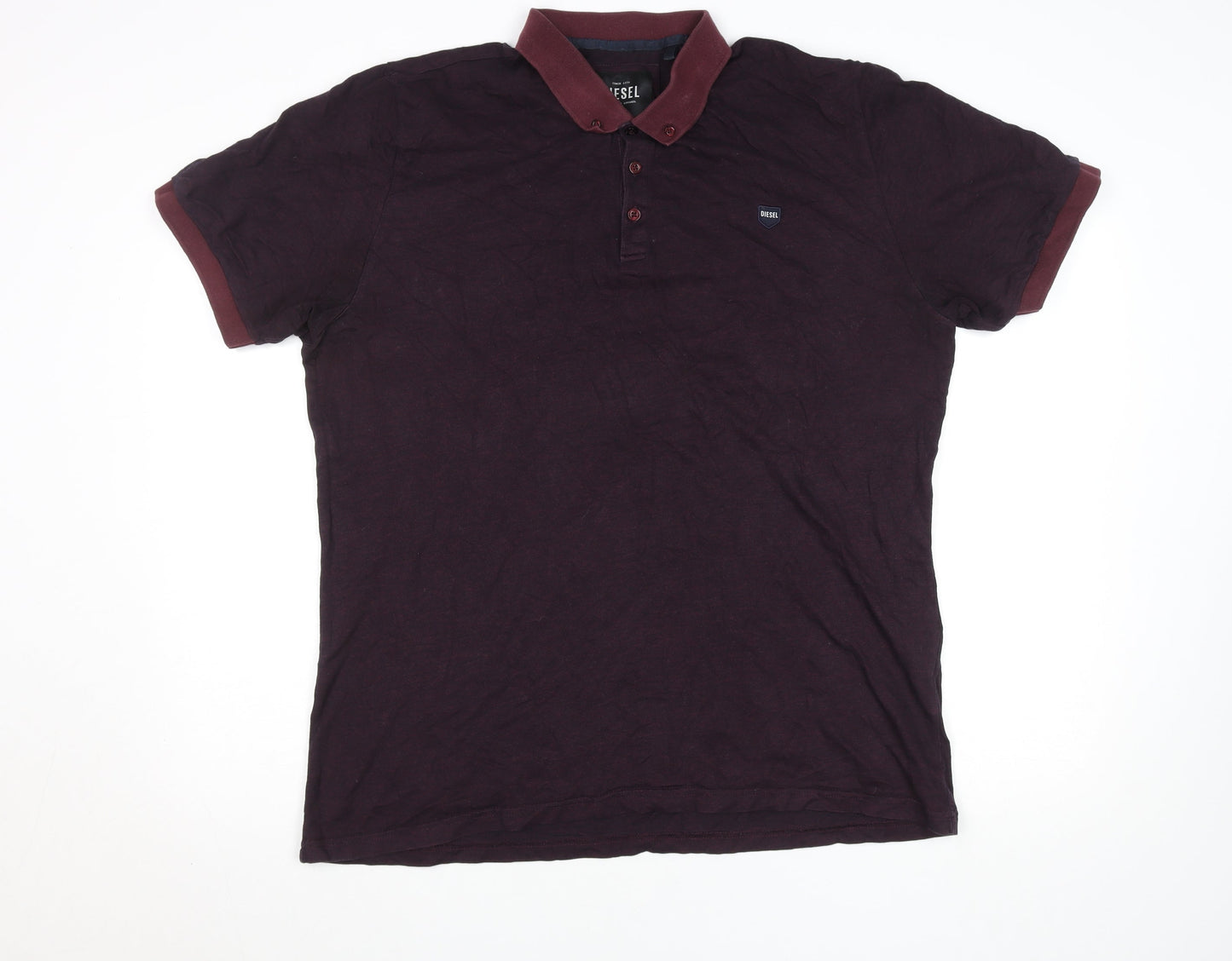 Mens UK Size 2XL Diesel 100% Cotton Polo Shirt