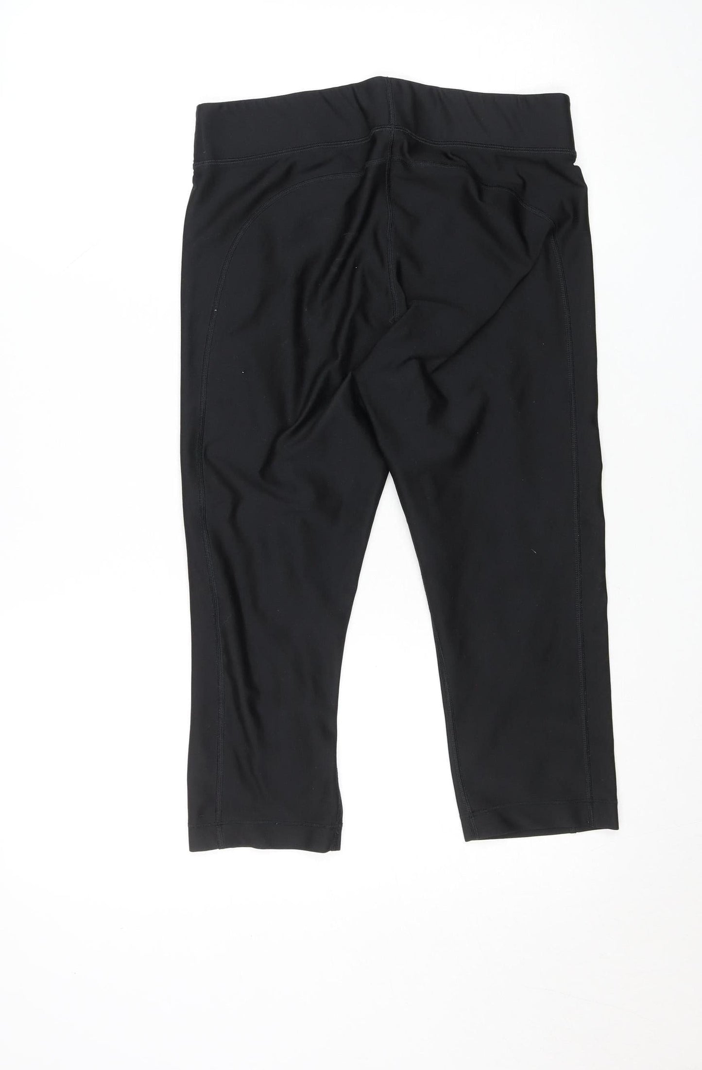 Under Armour Women Black L Compression Leggings Moisture Wicking