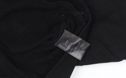 Womens UK Size L H&M Black Pullover Sweatshirt