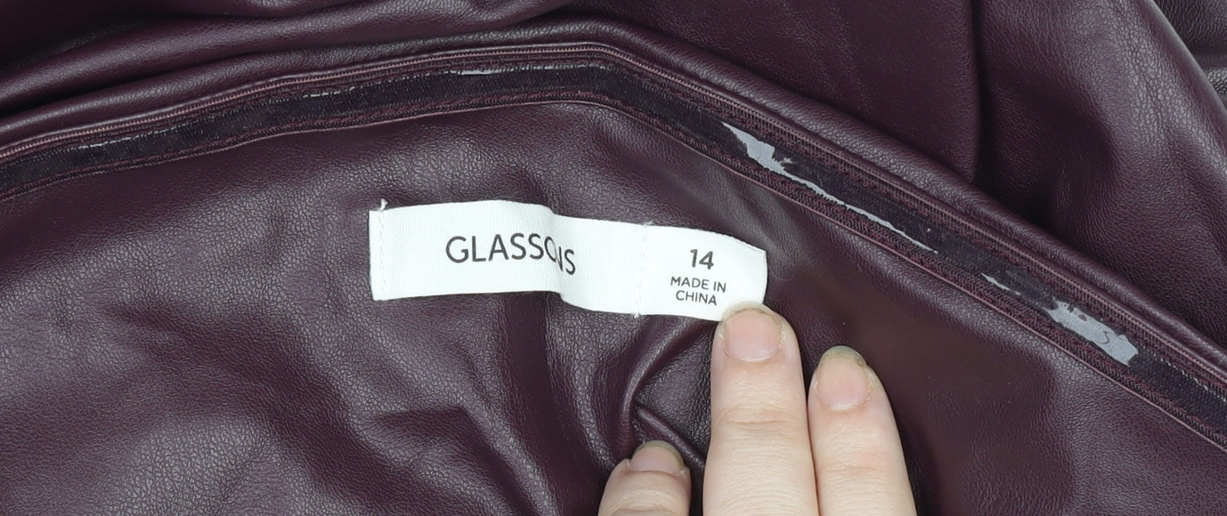Womens UK Size 14 Glassons Straight & Pencil  Skirt