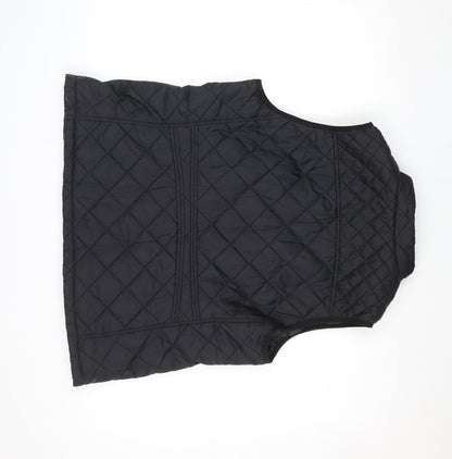 Womens UK Size XL Fuinloth Black Quilted Coat