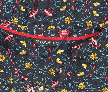 Dunnes Women’s Multicoloured Floral Viscose Tunic Blouse Size 14