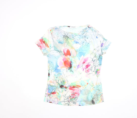 Womens UK Size 12 Gerry Weber Multicoloured Basic T-Shirt