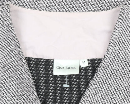Womens UK Size M GINA LAURA Grey Basic Jacket