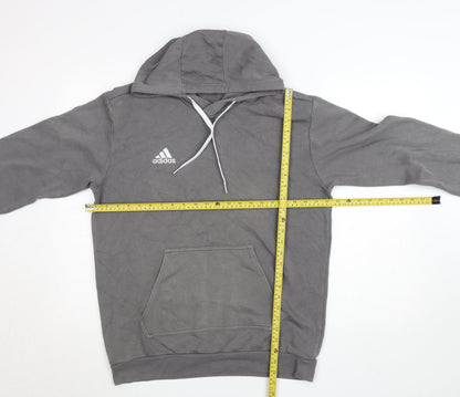 Mens UK Size M adidas Grey Pullover Hoodie
