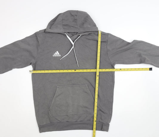 Mens UK Size M adidas Grey Pullover Hoodie