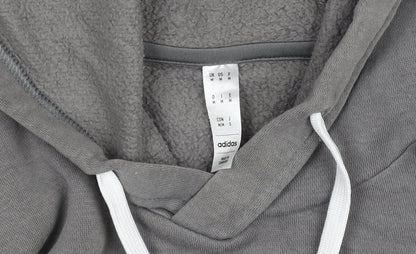 Mens UK Size M adidas Grey Pullover Hoodie