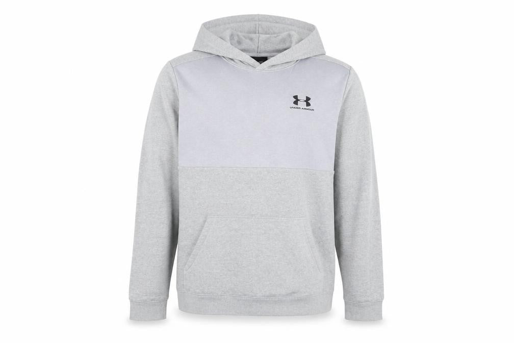 Boys UK Size XL Under armour Grey Pullover Hoodie
