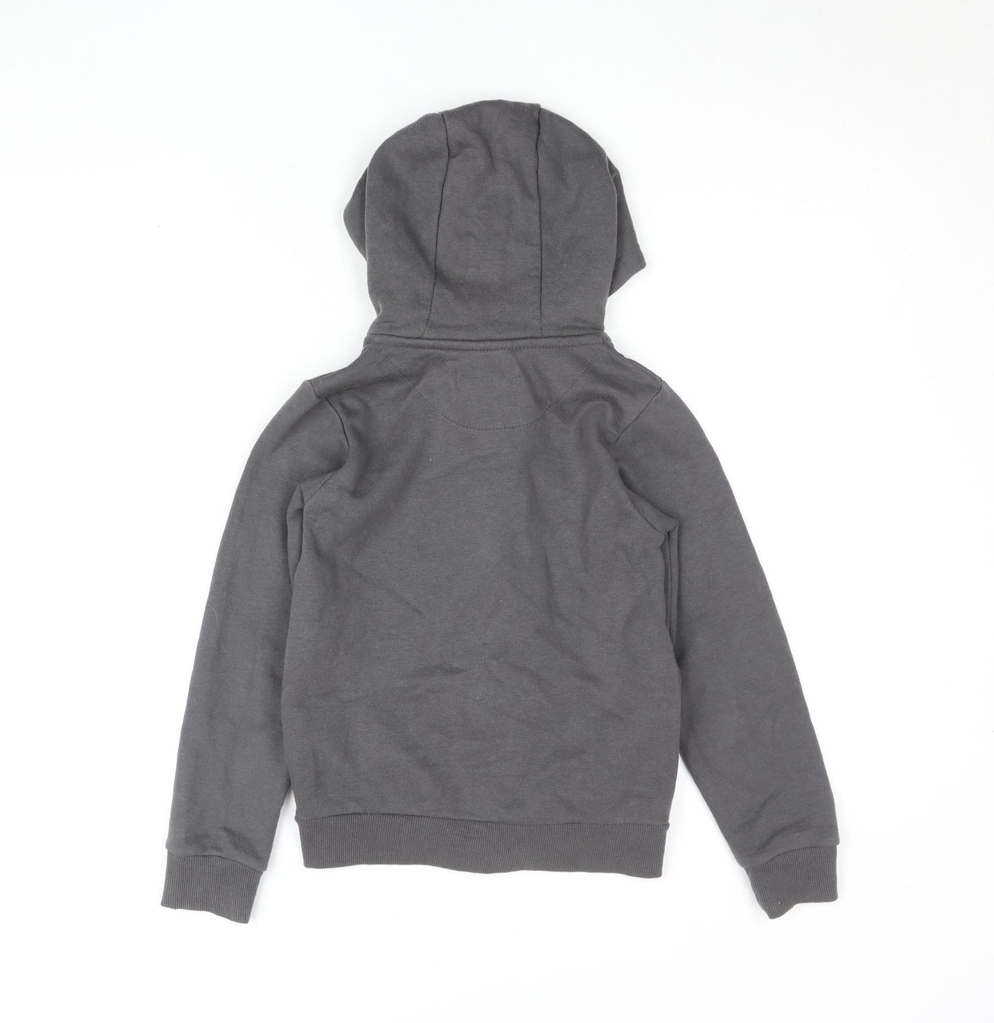 Boys UK Size 9-10 Years McKenzie Grey Full Zip Hoodie