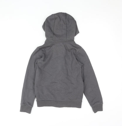 Boys UK Size 9-10 Years McKenzie Grey Full Zip Hoodie