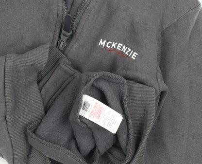 Boys UK Size 9-10 Years McKenzie Grey Full Zip Hoodie