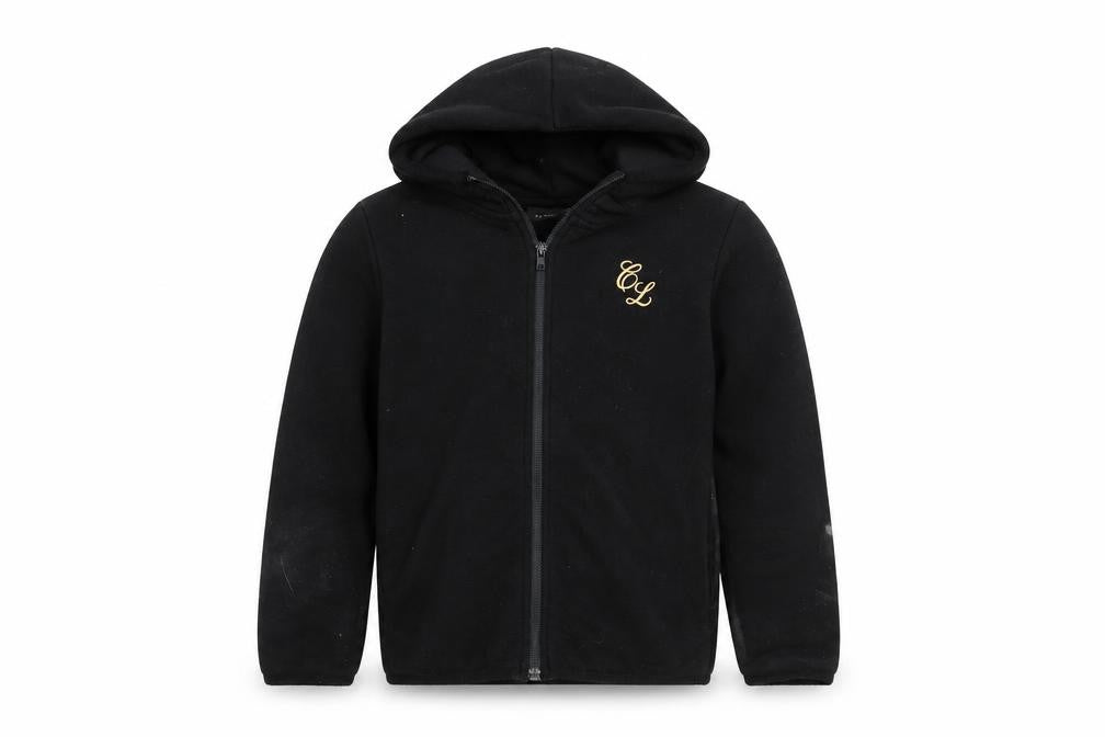 Boys UK Size 7-8 Years Closure London Black Full Zip Hoodie