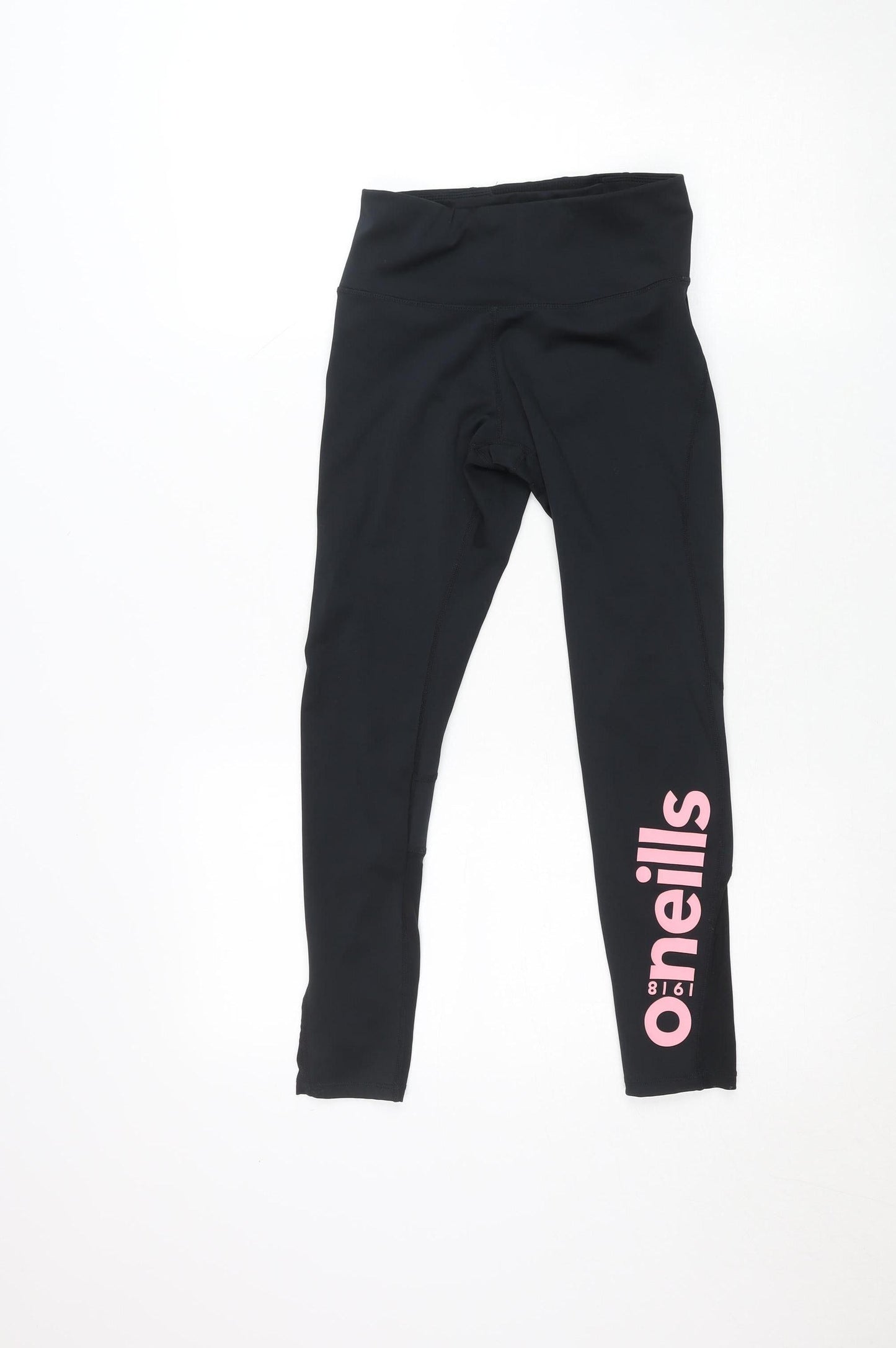 Womens UK Size 10 O’Neills Athletic Fit Compression Black Leggings