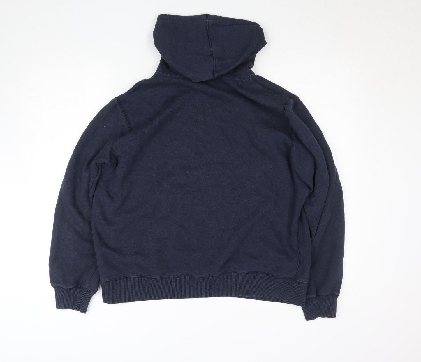 Womens UK Size L Nike Blue Pullover Hoodie