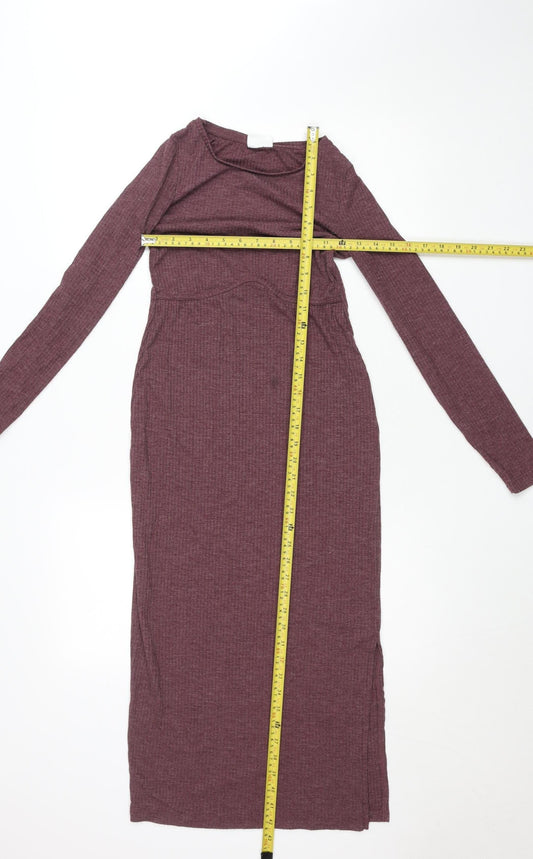 Womens UK Size XS Mamalicious Bodycon Dress