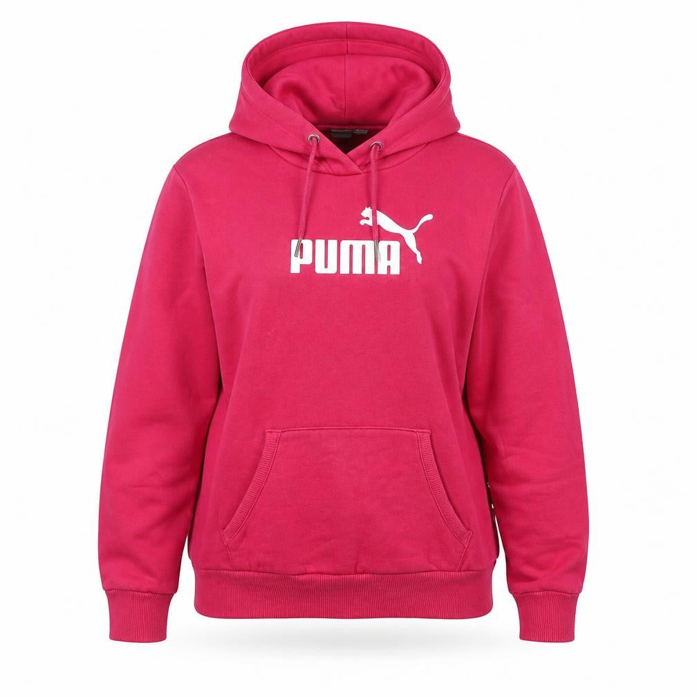 Womens UK Size 10 PUMA Pink Pullover Hoodie