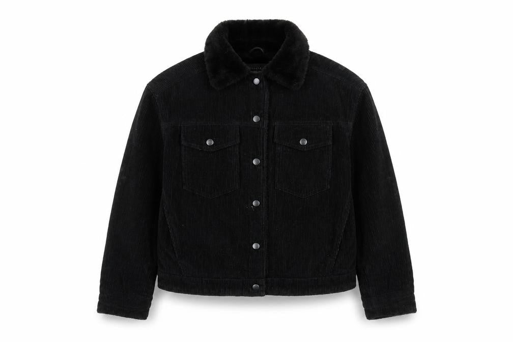 Womens UK Size 4 Primark Black Basic Jacket