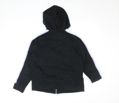 Womens UK Size 12 Debenhams Black Full Zip Hoodie