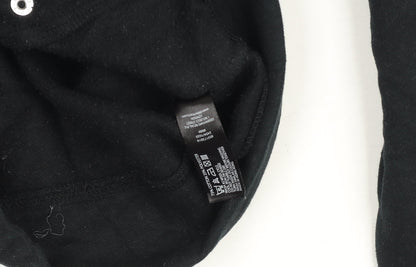 Womens UK Size 12 Debenhams Black Full Zip Hoodie