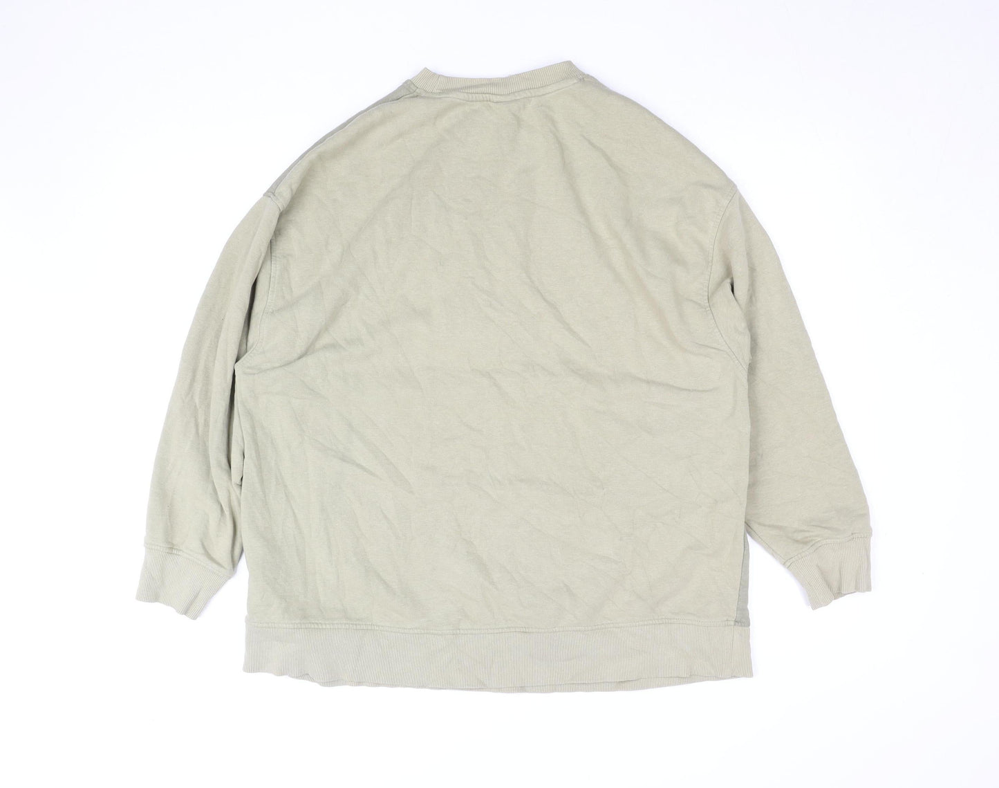 Womens UK Size S H&M Beige Pullover Sweatshirt