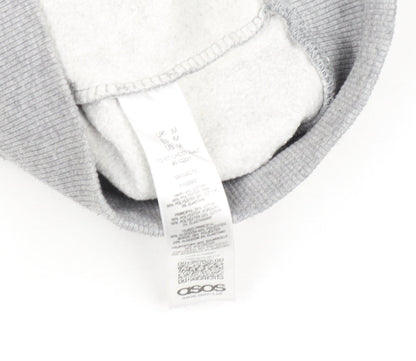 Womens UK Size M ASOS Grey Pullover Sweatshirt