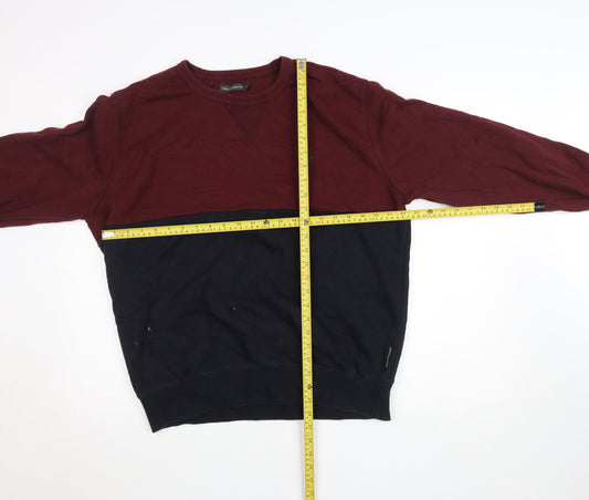 Mens UK Size XL French Connection Multicoloured Pullover Sweatshirt