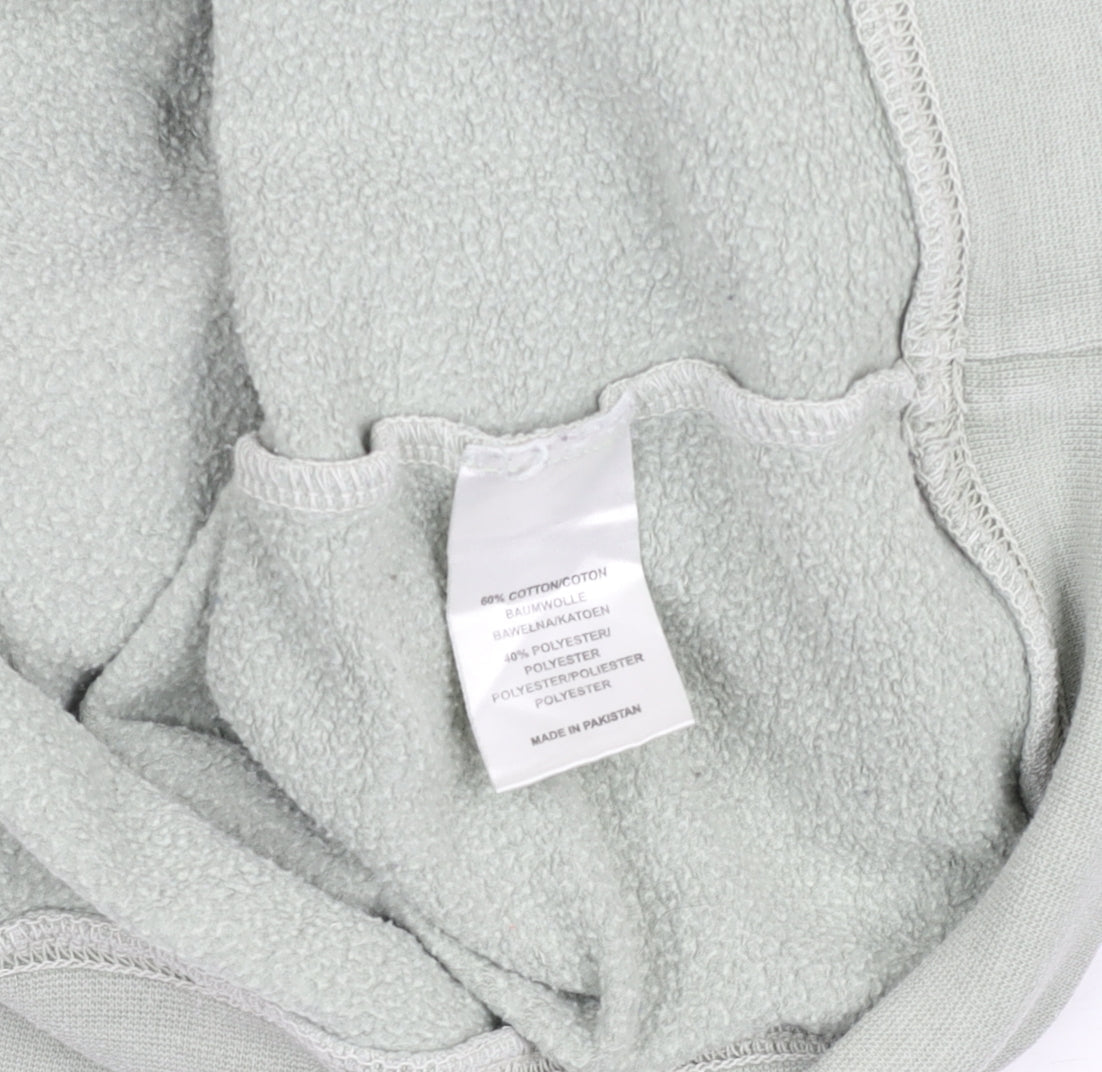 Mens UK Size S Hoxton Chic Green Pullover Hoodie