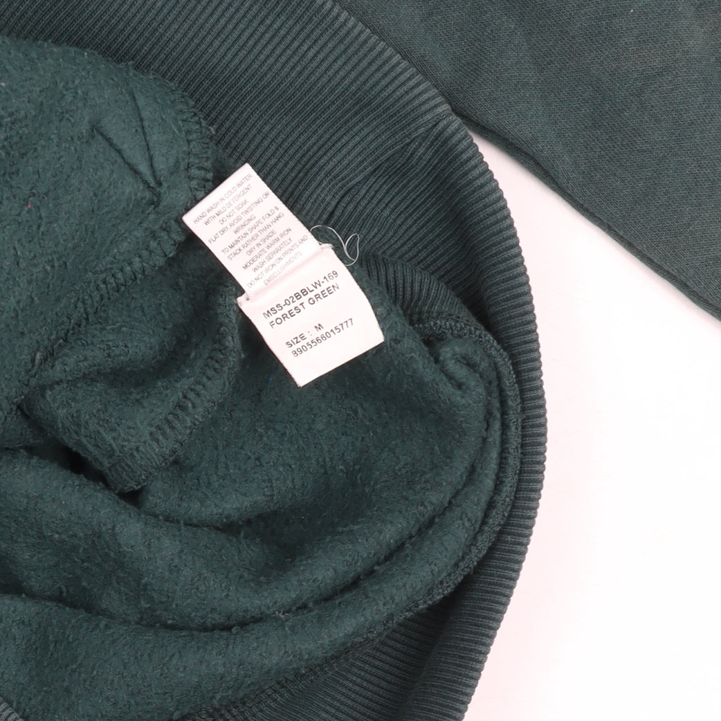 Mens UK Size M Spykar Green Full Zip Hoodie