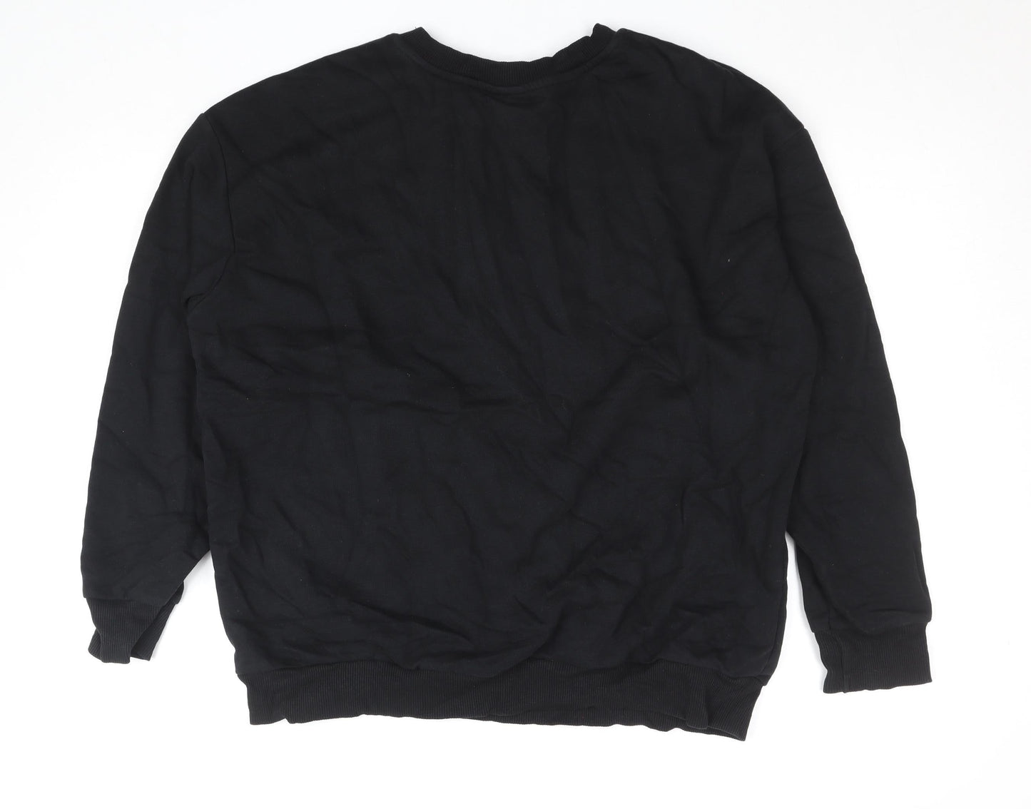 Womens UK Size L Disney at George Black Pullover Sweatshirt
