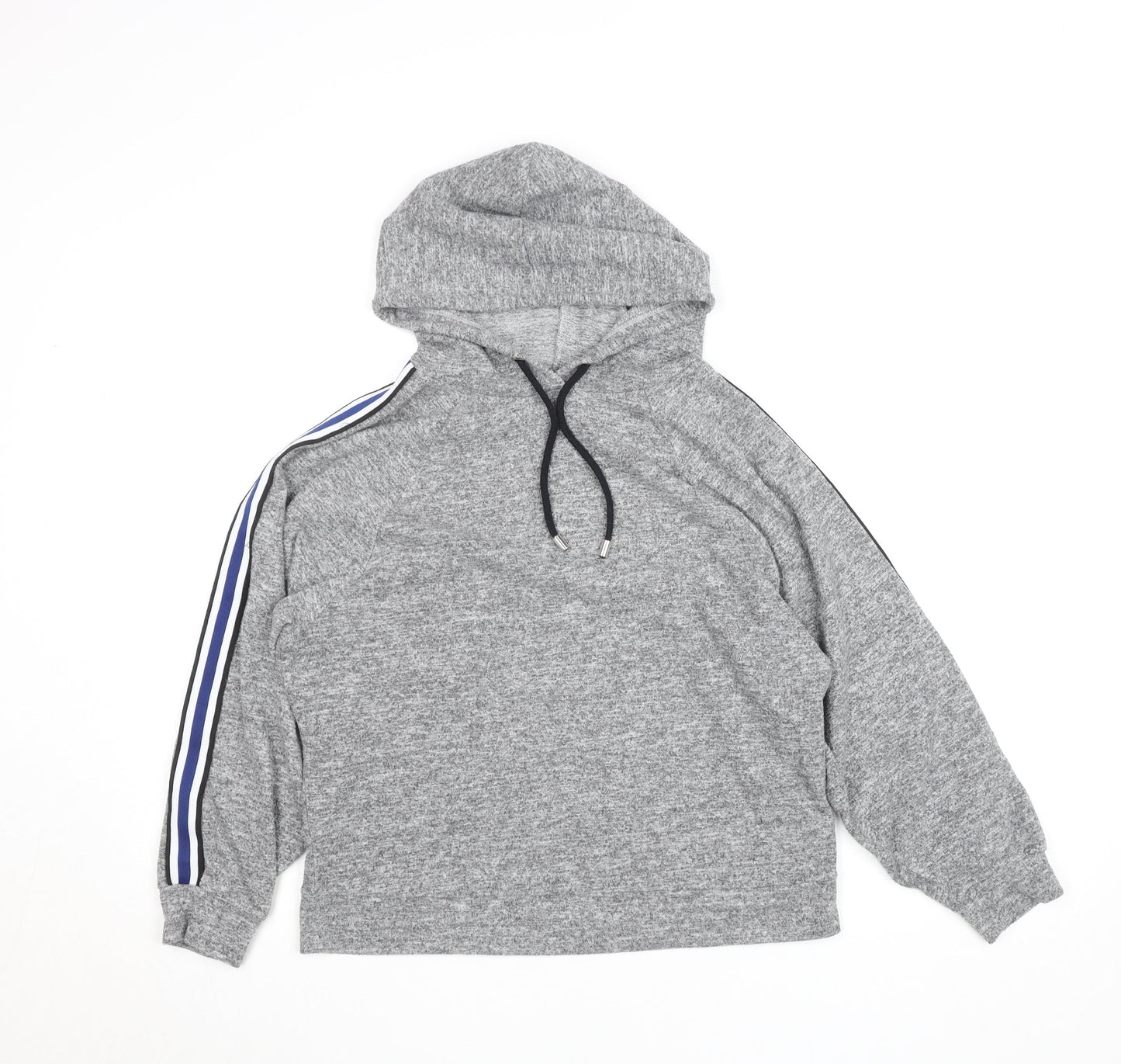 Womens UK Size 12 F&F Grey Pullover Hoodie
