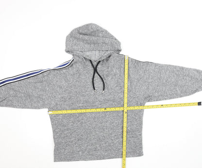 Womens UK Size 12 F&F Grey Pullover Hoodie