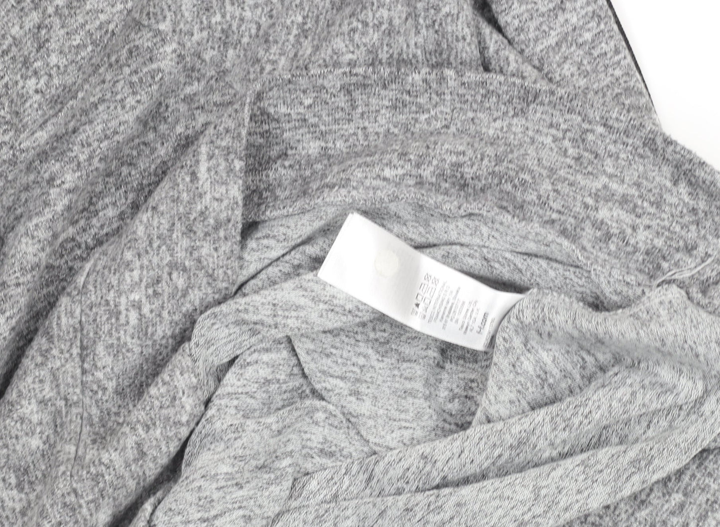 Womens UK Size 12 F&F Grey Pullover Hoodie