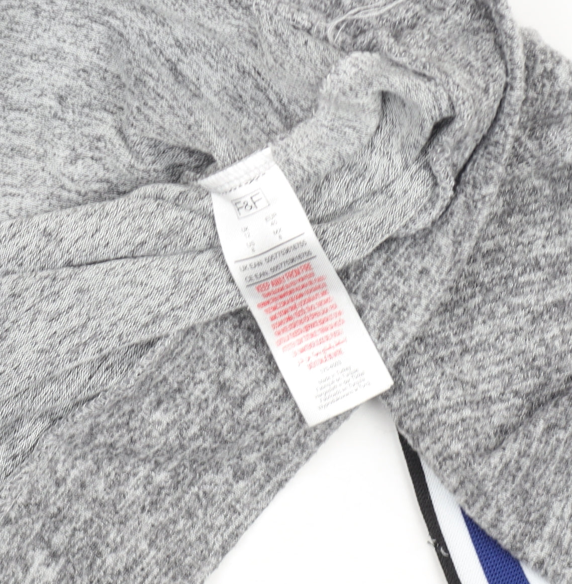 Womens UK Size 12 F&F Grey Pullover Hoodie
