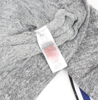 Womens UK Size 12 F&F Grey Pullover Hoodie