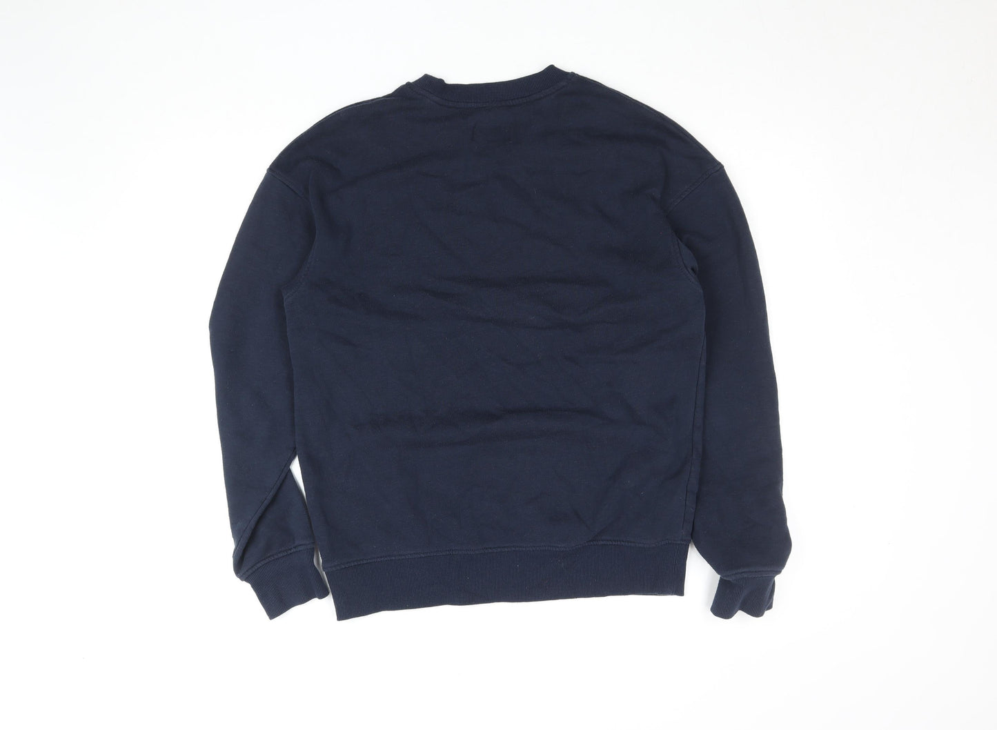 Unisex Adults UK Size L JACK & JONES Blue Pullover Sweatshirt