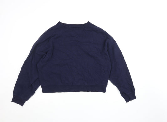 Womens UK Size S Gap Blue Pullover Sweatshirt
