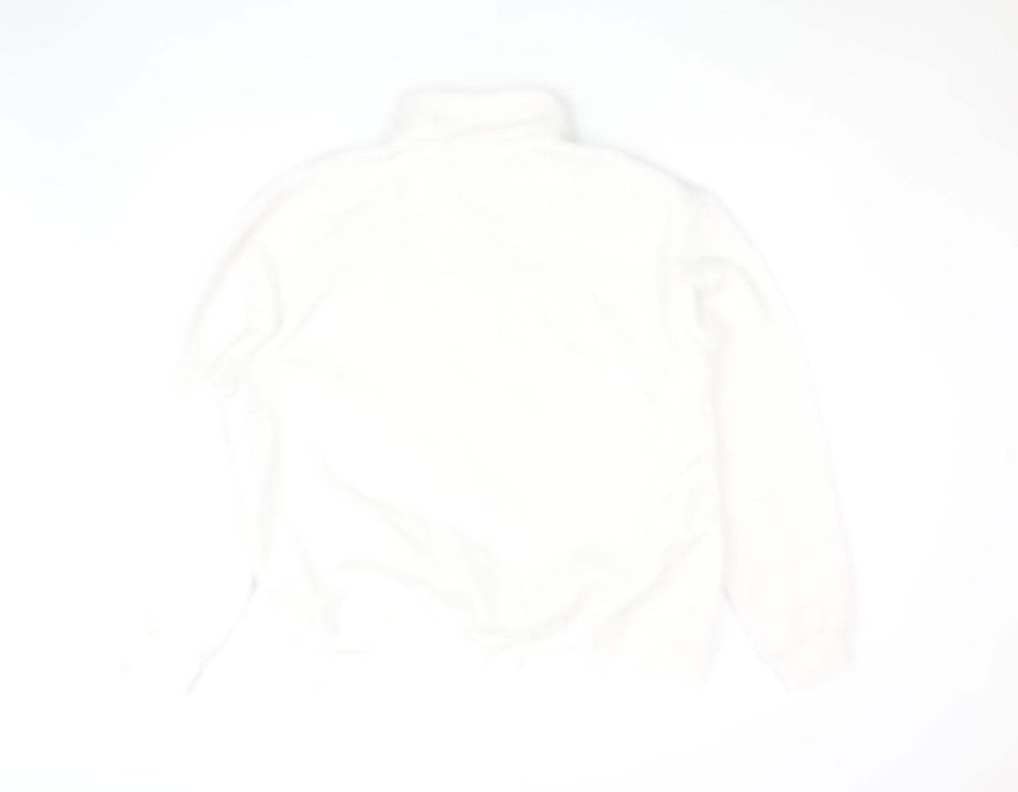 Womens UK Size XL Zara White Pullover Sweatshirt