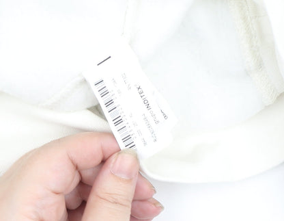 Womens UK Size XL Zara White Pullover Sweatshirt