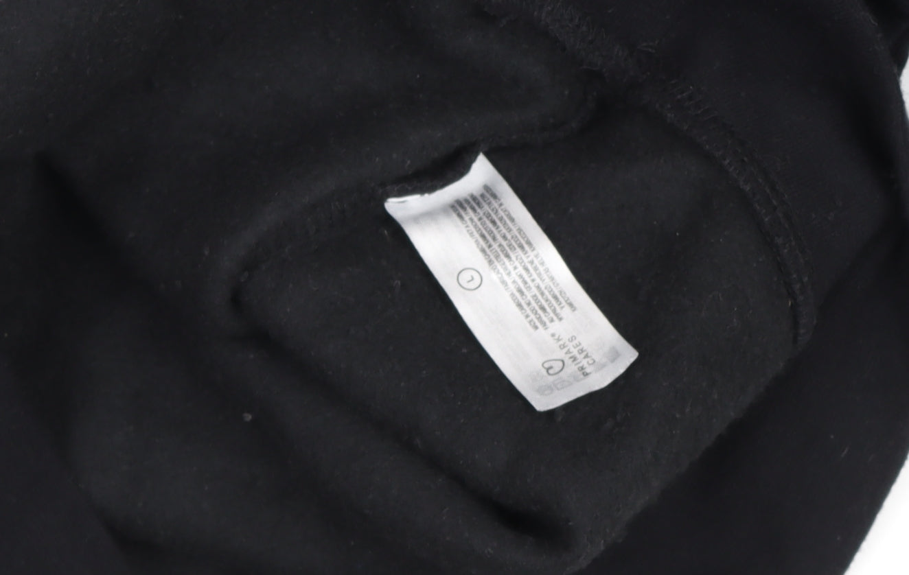 Primark Cares Women's Black L Pullover Sweatshirt Cotton Blend