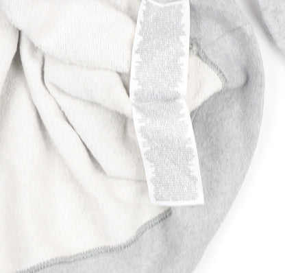 Nike Women’s Grey 1/4 Zip Sweatshirt Small - Soft Cotton Blend Pullover