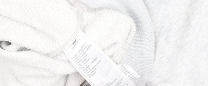 Abercrombie & Fitch Mens Grey Oversized Pullover Hoodie Size S