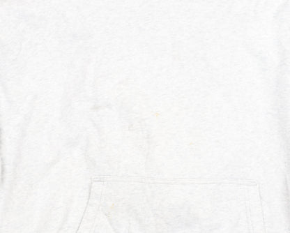 Abercrombie & Fitch Mens Grey Oversized Pullover Hoodie Size S