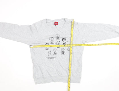 Womens UK Size 10 Marks and Spencer Grey Pullover Sweatshirt